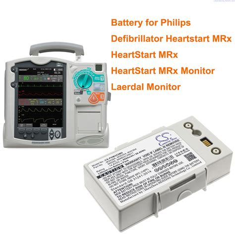 Cameron Sino Mah Battery For Philips Defibrillator Heartstart Mrx