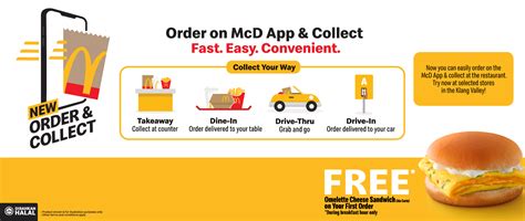 Mcdonalds Malaysia New Order And Collect With Mcd App