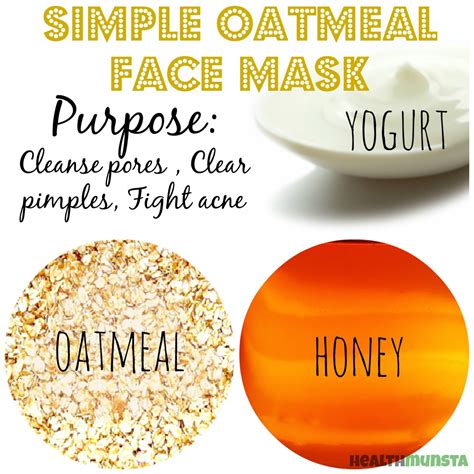 Oatmeal Face Mask Diy For Acne 4 Ways To Make A Honey And Oatmeal Face Mask Wikihow Here We