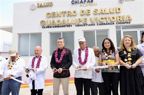 Rutilio Escandón inaugura reconversión del Centro de Salud Guadalupe