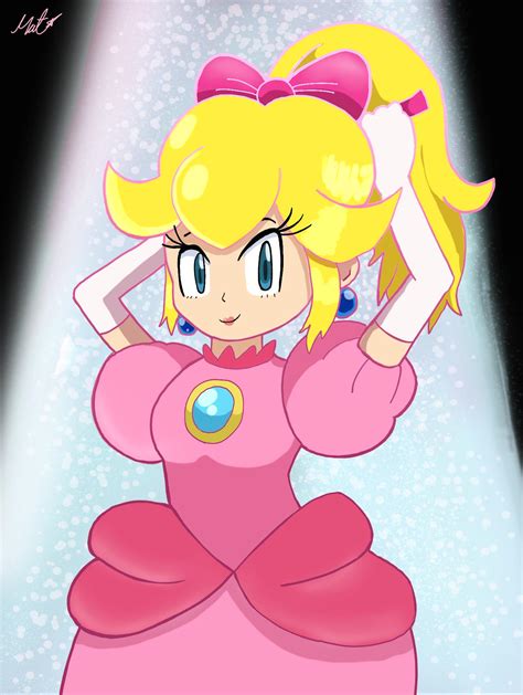 Princess Peach By Iczer7 On Newgrounds