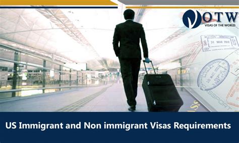 The Us Immigrant And Non Immigrant Visas Requirements Visas Of The World