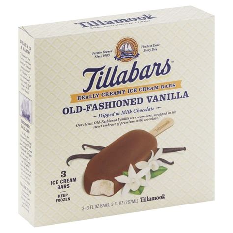 Tillamook Ice Cream Bars Vanilla Old Fashioned Fl Oz Delivery Or