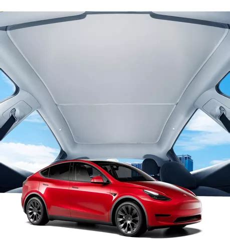 Unids Tesla Model Y Parasol Retr Ctil Para Techo Solar Cuotas