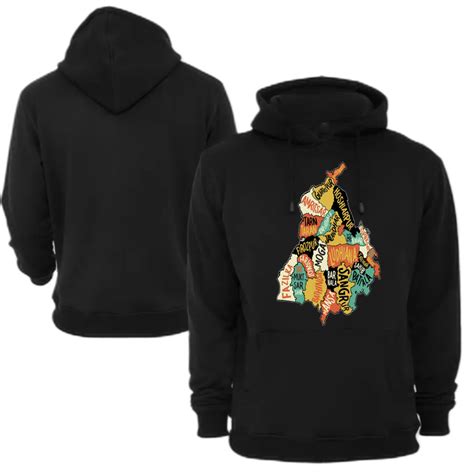 Punjab Singh Hoodie Black Hashtagmydesi