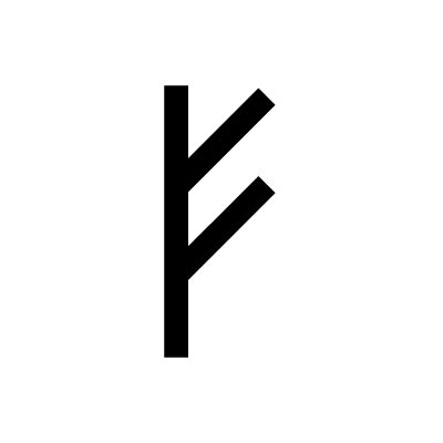 Fehu Norse Runes Symbol Symbolikon Worldwide Symbols