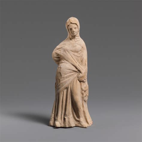 Terracotta Statuette Of A Woman Greek And Roman Artmedium