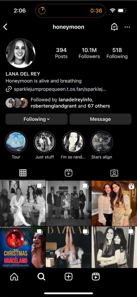 Lana’s Instagram Is Back! : r/lanadelrey