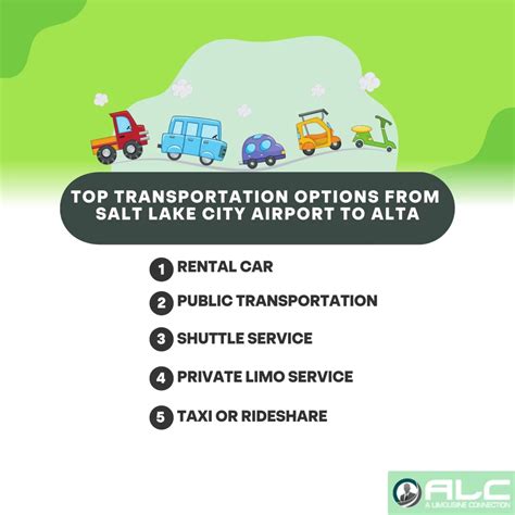 Top Transportation Options From Salt Lake City Airport To Alta A