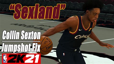 Collin Sexton Jumpshot Fix NBA2K21 With Side By Side Comparison YouTube