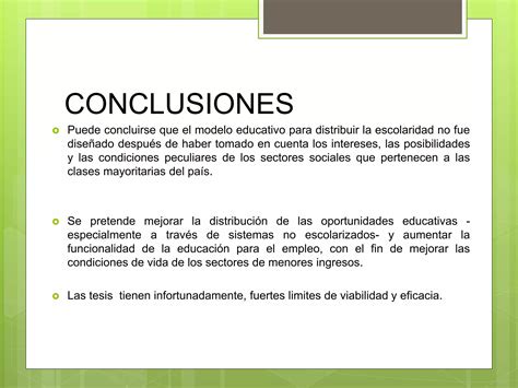 El Papel De La Educacion En El Desarrollo S5 A2 Ppt