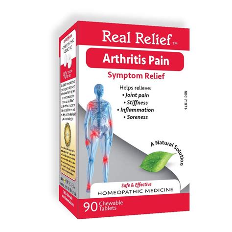 Real Relief Arthritis Pain Tablets 90 Count