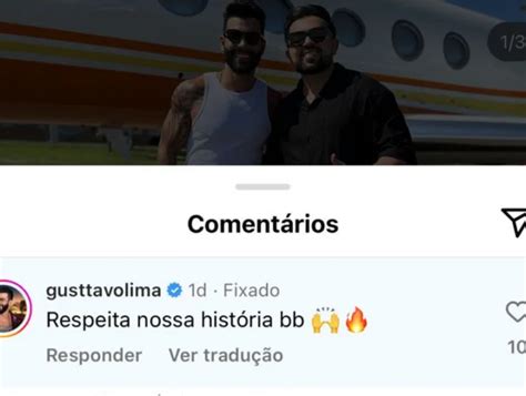 Vem Parceria A Intera Es Entre Gusttavo Lima E Henrique Castro