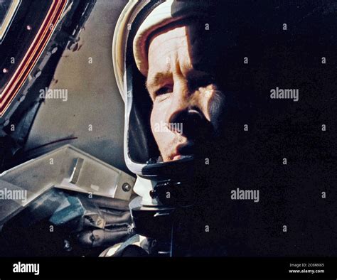 Astronaut Edward H White Ii Gemini Iv Pilot Is Photographed Onboard