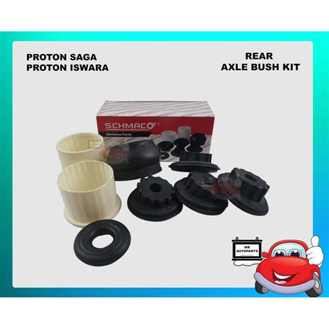 Proton Saga 12V Iswara Schmaco Rear Axle Bush Kit Shopee Malaysia