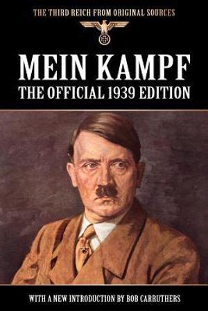 Booktopia - Mein Kampf, The Official 1939 Edition by Adolf Hitler ...