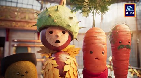 Aldi Uks Christmas Advert Stars Kevin The Carrot Pays Homage To Willy