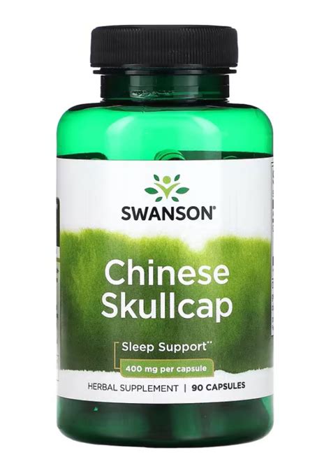 Swanson Full Spectrum Chinese Skullcap Mg Caps Indigo Herbs