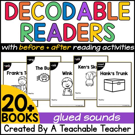 Glued Sounds Decodable Readers A Teachable Teacher