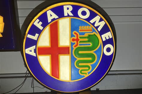 Illuminated Dealership Sign S Vintage Alfa Romeo Forums