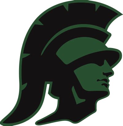 USC Trojans Mascot Green on Black Decal - Military Graphics