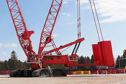 Manitowoc Mlc Vpc Max Lattice Boom Crawler Cranes