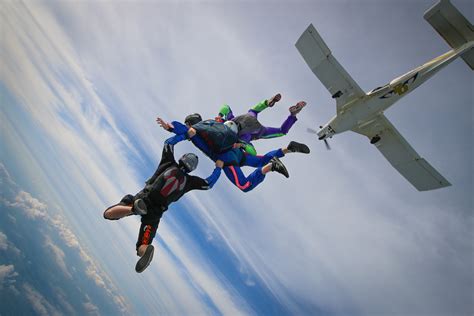 Skydiving Accelerated Freefall Dive Into The Future Adventuresome