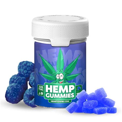 Delta 9 Thc Gummies Blue Raspberry 225mg High Lyfe