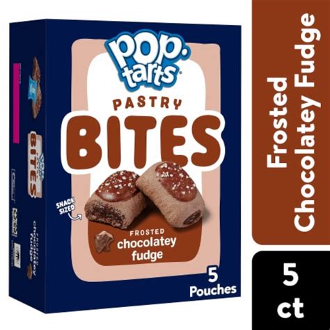 Kellogg S Pop Tarts Frosted Chocolatey Fudge Baked Pastry Bites 5 Ct