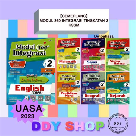 STOCK CLEARANCECemerlangModul 360 Integrasi Tingkatan 2 UASA KSSM