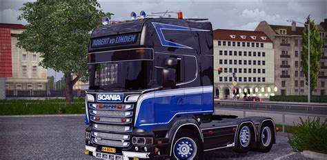 SCANIA R520 ROBERT VD LINDEN V1 0 TRUCK MOD ETS2 Mod