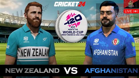 🔴live T20 World Cup New Zealand Vs Afghanistan Match Nz Vs Afg Icc