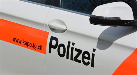 Amriswil TG Unfall Mit Zwei Lieferwagen