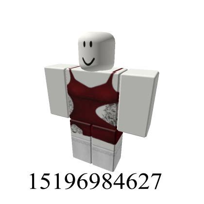 Roblox Red Dress W Tattoos And Stocks Code Zombie Clothes Coding