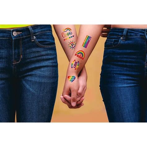 Tatouage Temporaire Feuilles Lgbt Gay En Tatouages Temporaires