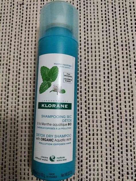 Klorane Anti Pollution Shampooing Sec D Tox Menthe Aquatique Ml