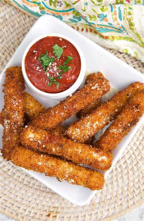 Homemade Mozzarella Sticks Recipe