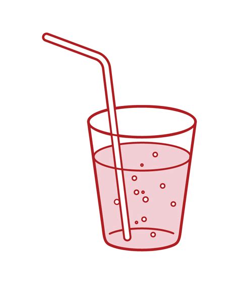 飲料の入ったコップのイラスト フリーイラスト素材集 Kukukeke