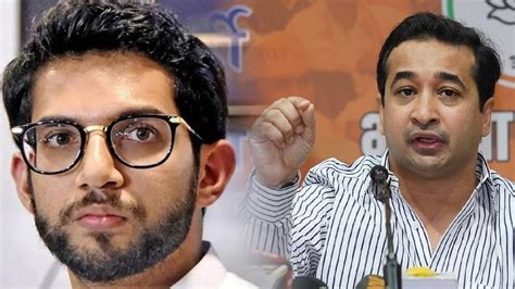 Nitesh Rane दसरा मेळाव्यानंतर आदित्य ठाकरे देश सोडणार नितेश राणे