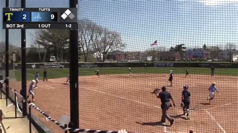 Watch Softballs Senior Day Doubleheader Highlights Vs Trinity Youtube