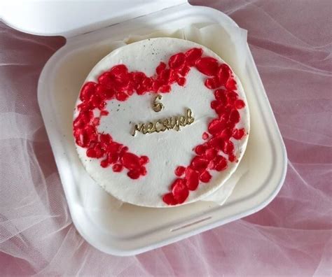 Cute Heart Bento Cake Zivmart