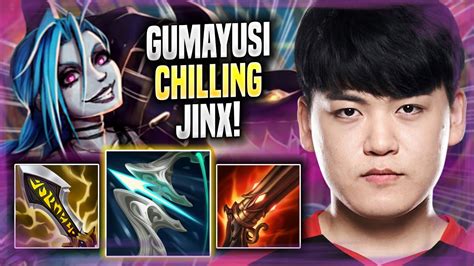 Gumayusi Chilling With Jinx T Gumayusi Plays Jinx Adc Vs Zeri