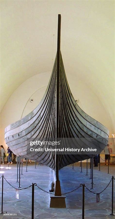 The Oseberg Ship A Viking Ship Discovered In A Large Burial Mound News Photo Getty Images