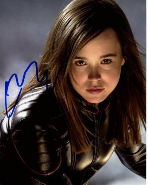 Ellen Elliot Page Signed Autographed 8x10 X-men Kitty Pryde Photo - Etsy