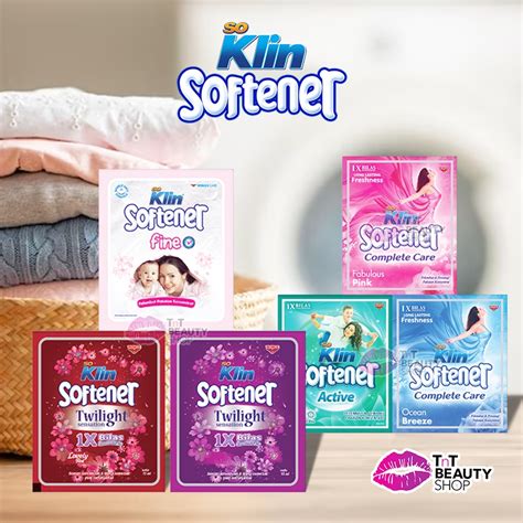 Jual SoKlin Softener 1x Bilas Sachet 13ml 14ml So Klin Softener