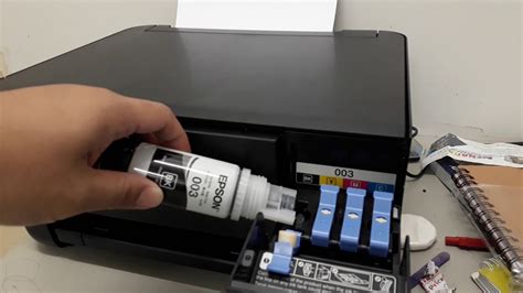 Refil Ink For Printer Epson L Youtube