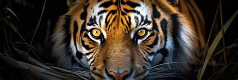 Premium AI Image | Eyes of a tiger close up