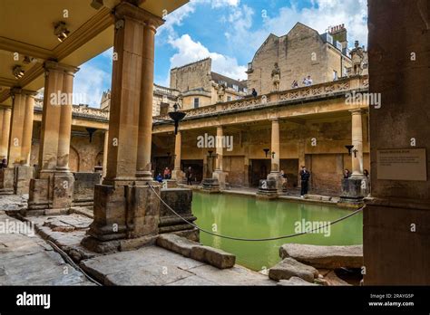 The Roman Baths Bath Stock Photo Alamy