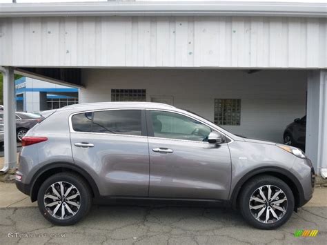 2017 Mineral Silver Kia Sportage Ex Awd 113033775 Photo 1 Gtcarlot