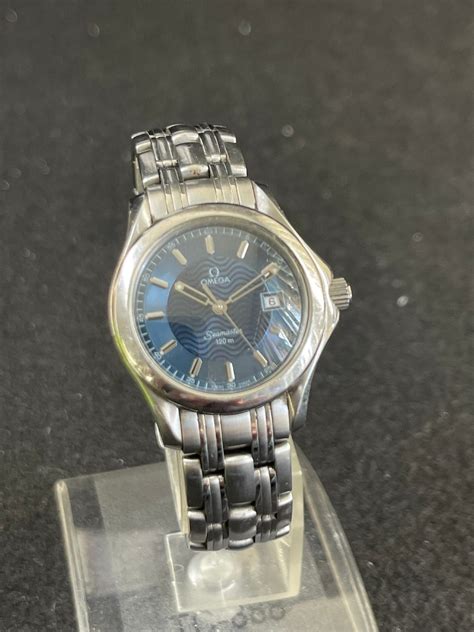 【傷や汚れあり】sm0512 12i Omega Ω Seamaster 120m Quartz 腕時計 オメガ シーマスター クォーツ